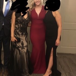 Gorgeous long open-back dress